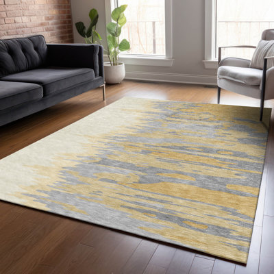 Tapis intérieur / extérieur lavable à la machine Chayden ACN1050