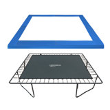 Machrus Upper Bounce Trampoline Pad for Square Trampolines Fits 13 Ft Square Trampoline Frame - Blue