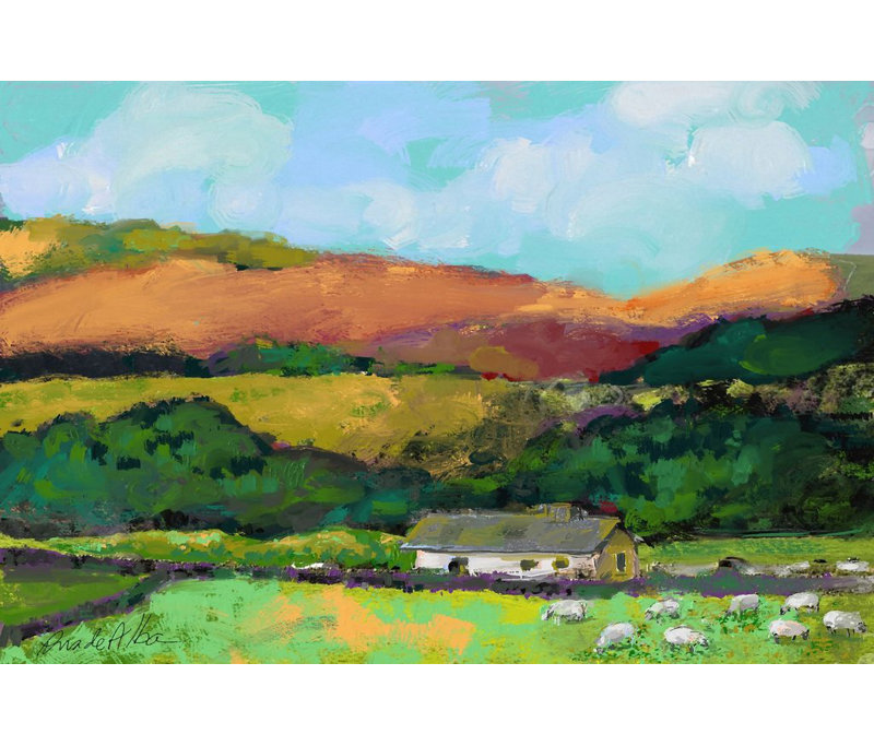 Arthur Pina - Wrapped Canvas Painting, 41cm H x 61cm W x 3.81cm D