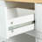 Kitchen Cart With Rubber Wood Drop-Leaf Countertop ,Cabinet Door Internal Storage Racks,Kitchen Island On 5 Wheels With Storage Cabinet And 3 Drawers-1638792787