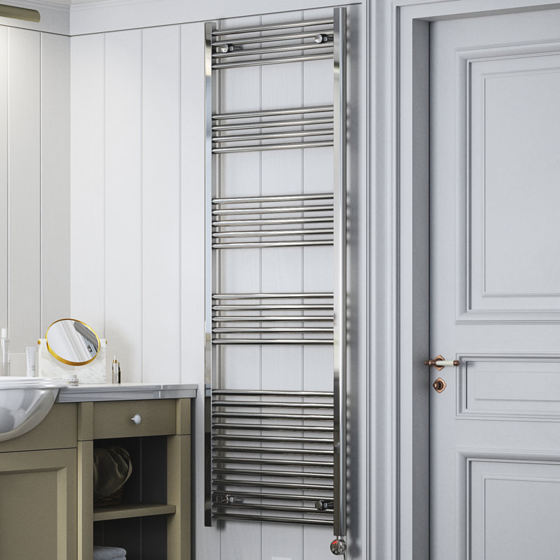 Leo (wih MEG) Adjustable Temperature Electric Towel Rail, 1800cm H x 60cm W x 90cm D