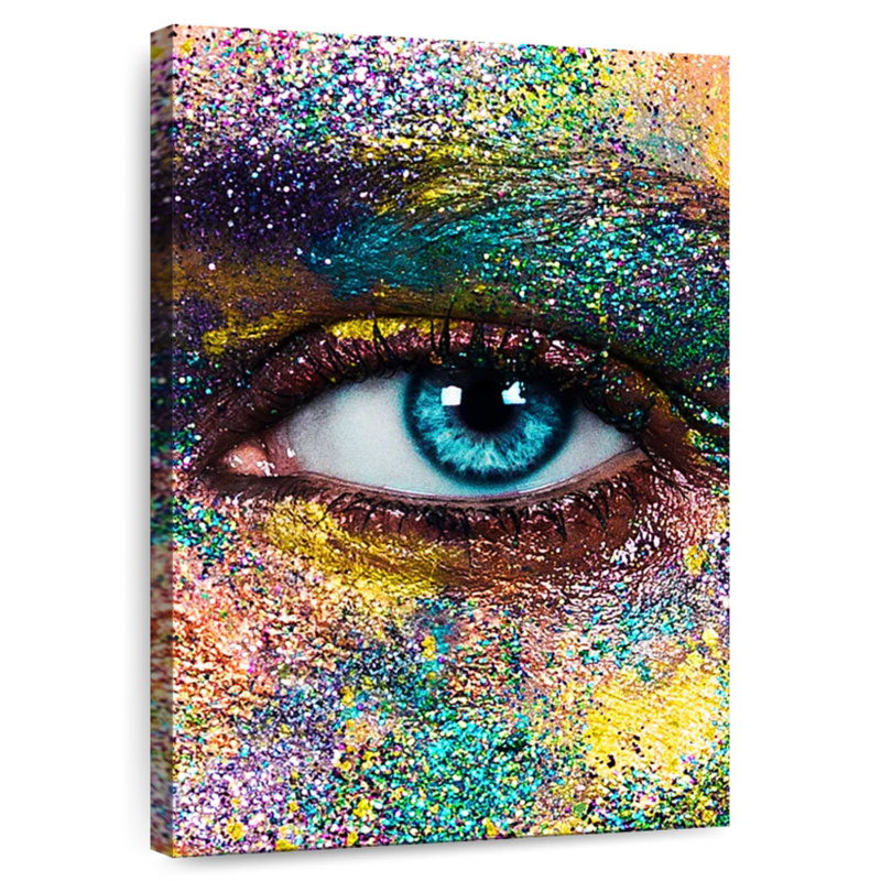 Shuttleworth Creative Glitter Makeup, 39" H x 26" W