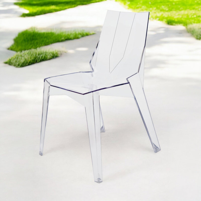 Chaise de patio empilable Lucy