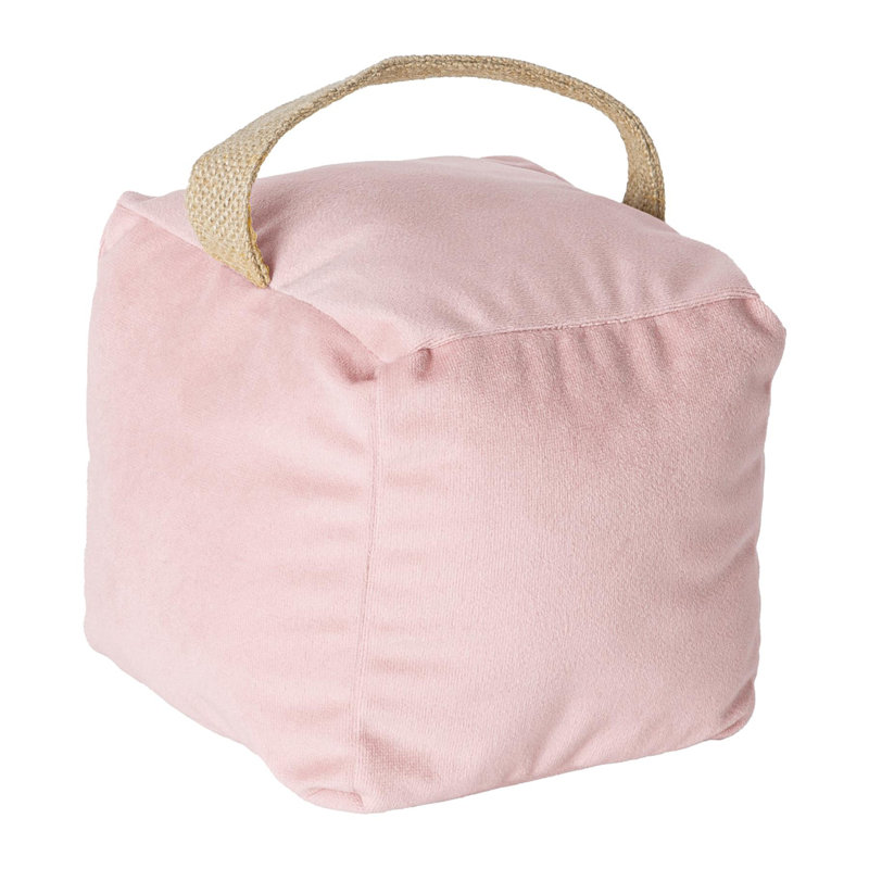 Fabric Draught Excluder, Pink