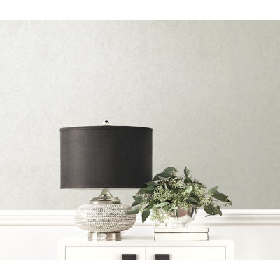 Auroralynn 10.05m x 53cm Textured Metallic Finish Wallpaper Roll