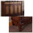 Walnut Solid + Manufactured Wood Shoe Storage Bench