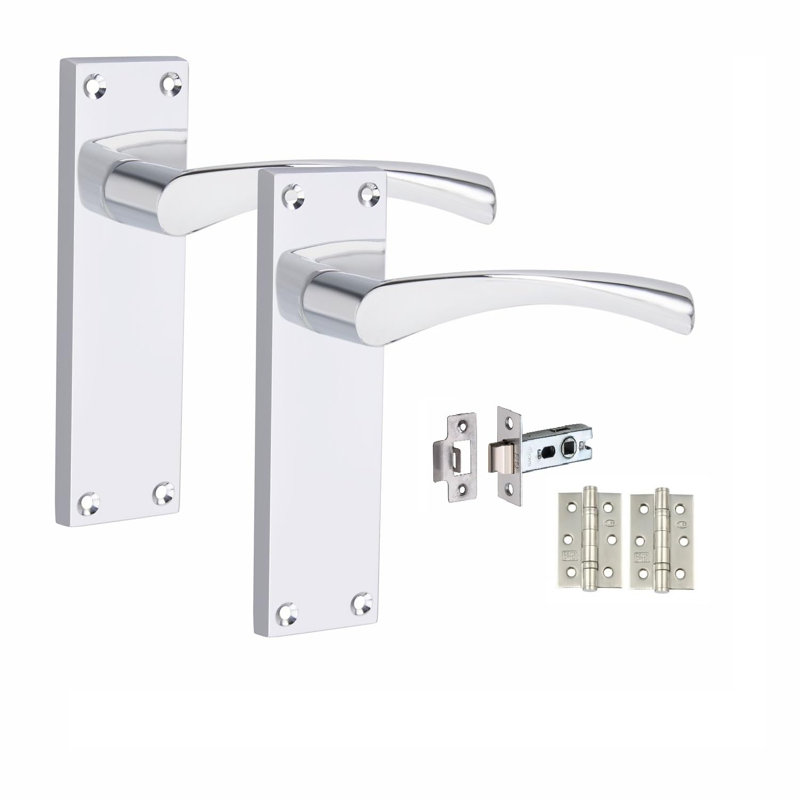 6 Sets Victorian Scroll Astrid Door Handle
