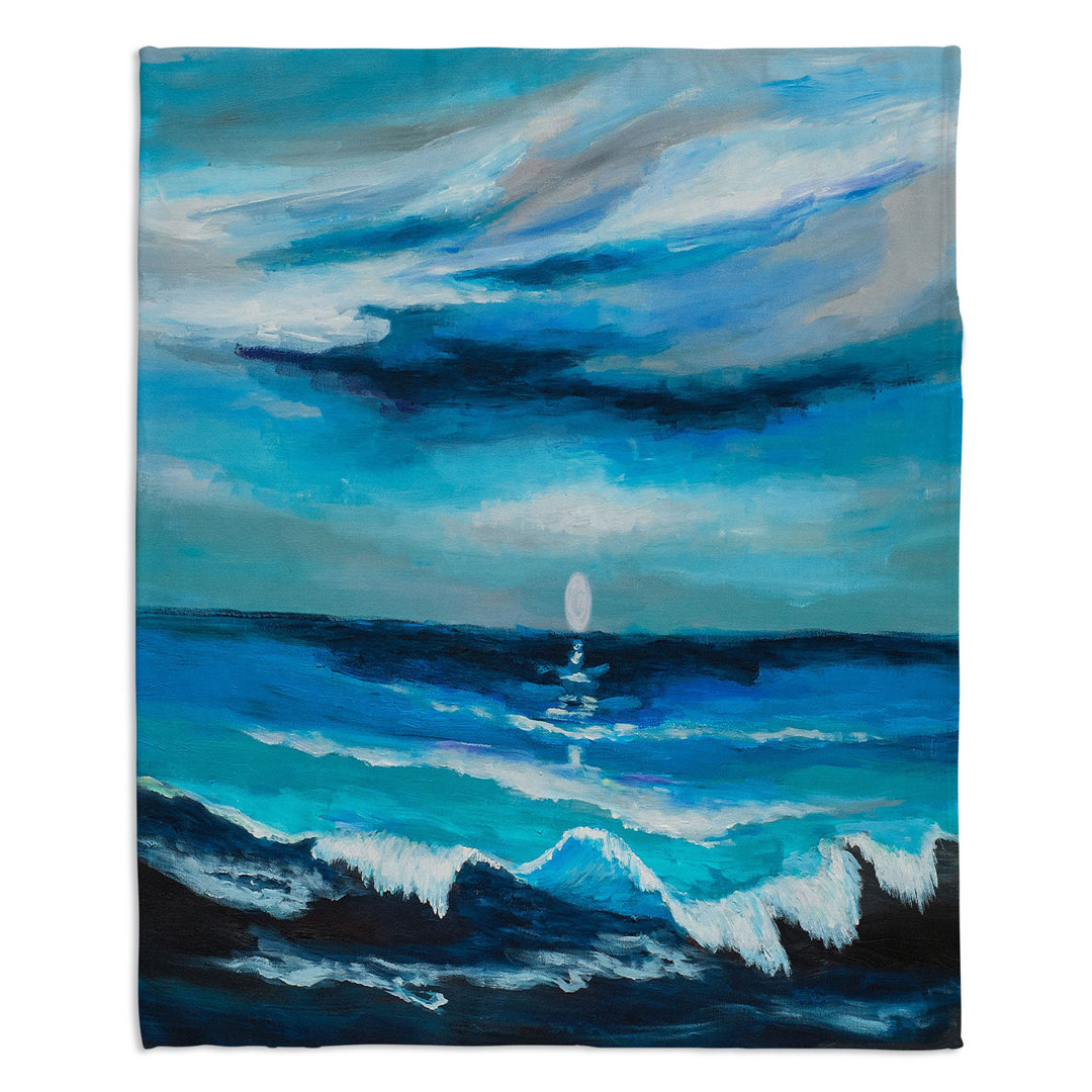 Hand Woven Throw Blanket DiaNoche Designs 