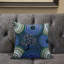 Indoor / Outdoor Floral Square Cushion-1983664632-1983664610