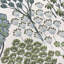 Floral Green Square Cushion-445525007