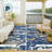 Machine Washable Indoor/Outdoor Chantille ACN2595 Abstract Rug-2118604676-2118604678
