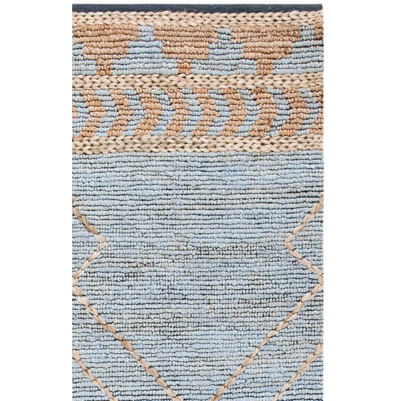 Nicola Kilim Hand Woven Jute Southwestern Rug, Rectangle 8' x 10'