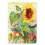 Drapeau de jardin à 2 faces Feldspar Autumn Flowers II par Maureen Bonfield-2000222695