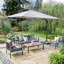 Nabiha - Easton Four Piece Lounge Set with Cushions
