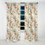 Mcm Graphic Artistry I - Midcentury Curtain - Blackout Geometric Curtain - 1 Panels-107539401