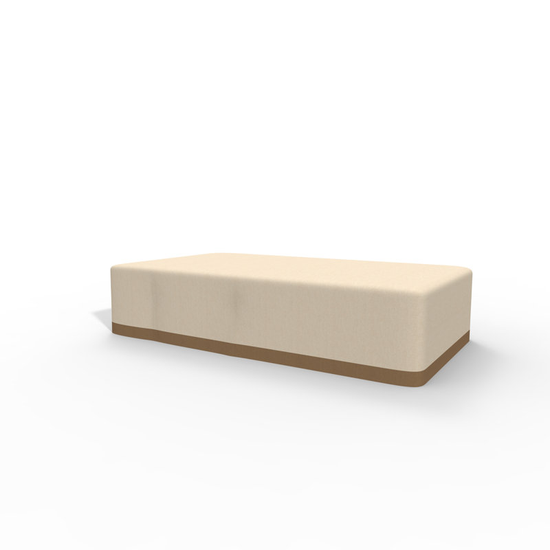 Perry Outdoor Cover, 20.1" H x 79.9" W x 44.9" D, Beige
