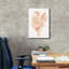 «Shibori Coral 4 Peach» par Mary Urban, art mural sur toile-1491376382