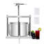 Pressoir à vin à fruits manuel pour la fabrication du vin 3,17 gallons / acier inoxydable 12L