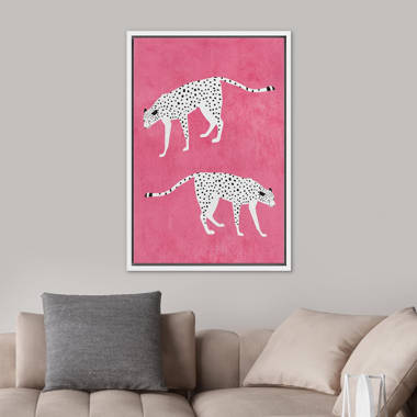 Idea4wall Framed Canvas Print Wall Art Preppy Room Decor African 