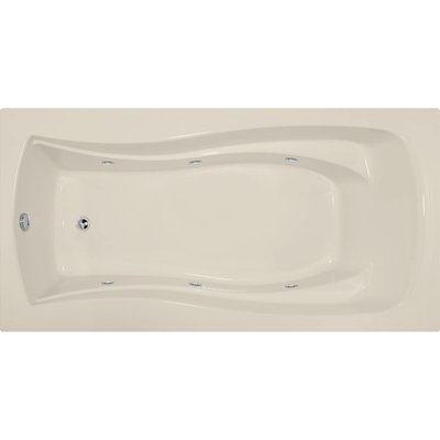 Charlotte 72'' x 36'' Acrylic Bathtub
