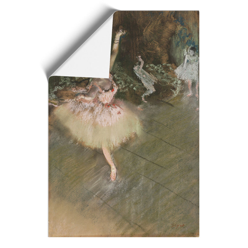 A Star Ballet Ballerina Dancer by Edgar Degas - Frameless Print, 30cm H x 21cm W x 0.1cm D