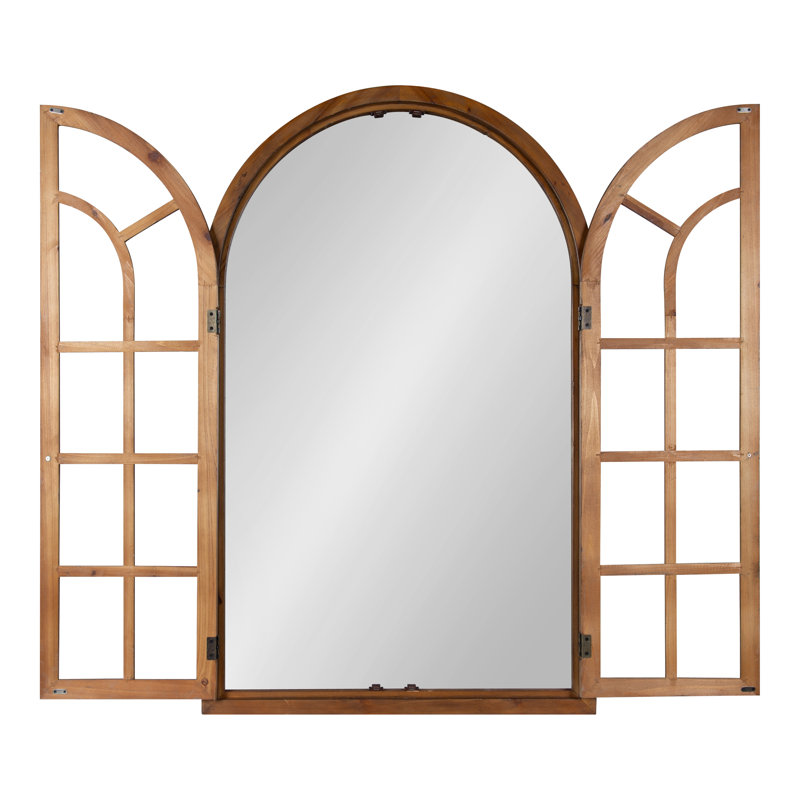 Mcclanahan Arch Mirror, Brown