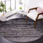 Tapis argenté / noir Atziri Costa Mesa-31312028