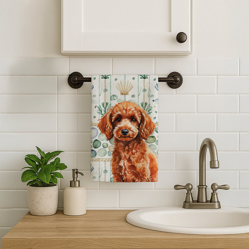 Serviette de cuisine Toy, Toy Red Poodle