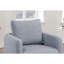 Fauteuil d'appoint rembourré et rembourré Modern Boucle-122248965