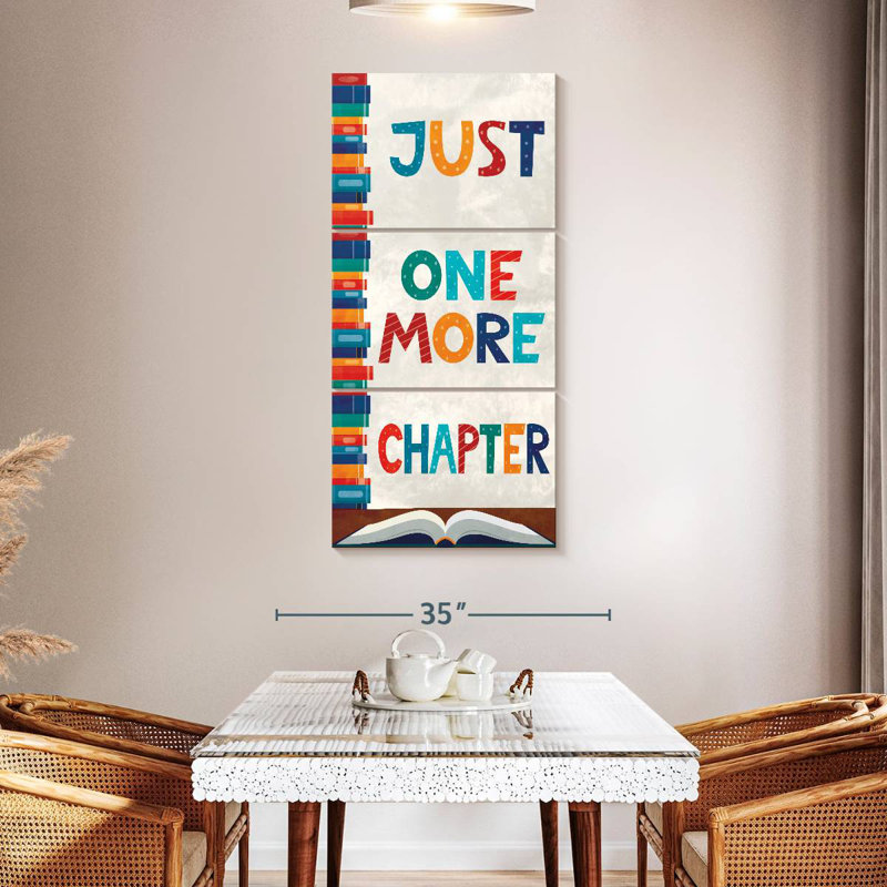 One More Chapter, 52" H x 24" W
