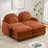 Cloud Comfort Sectionals, Teddy 2 Seat Modern Modular Sofa For Home