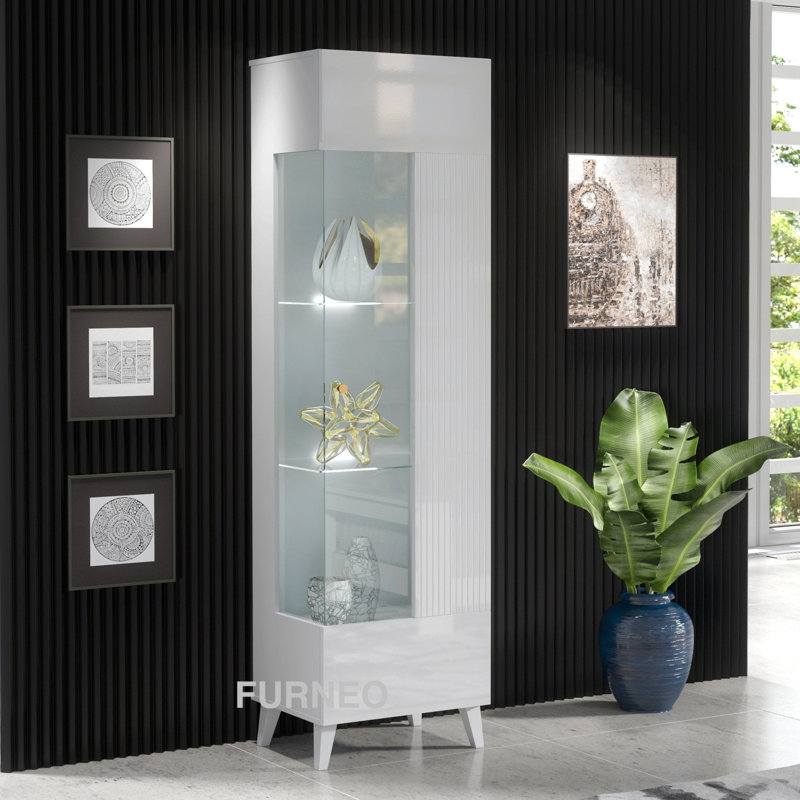 Azzurro Display Cabinet, White