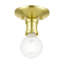 Plafonnier semi-encastré 1 lumière 5 po Grogan-158407237
