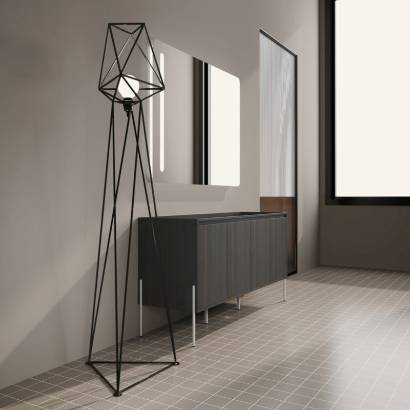 60" Freestanding Bathroom Vanity, Storage Cabinet With Soft Closed Doors (KD-Package)-Excluding Sink