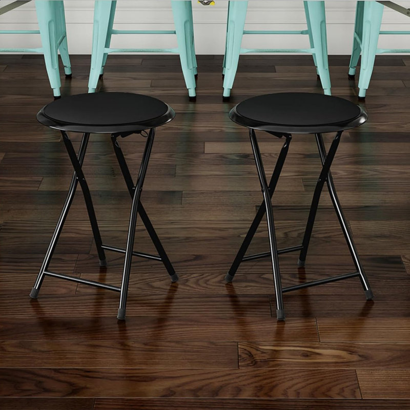 Folding Bar Stools (Set of 2)