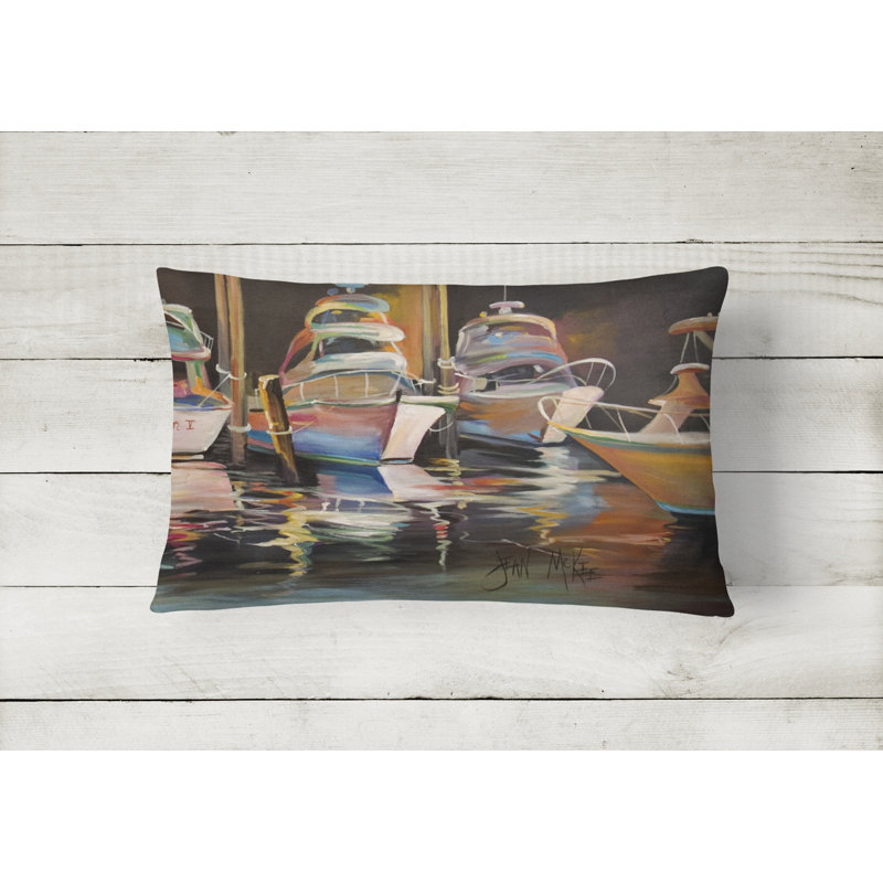Coussin décoratif intérieur/extérieur pour bateau de pêche sea chase
