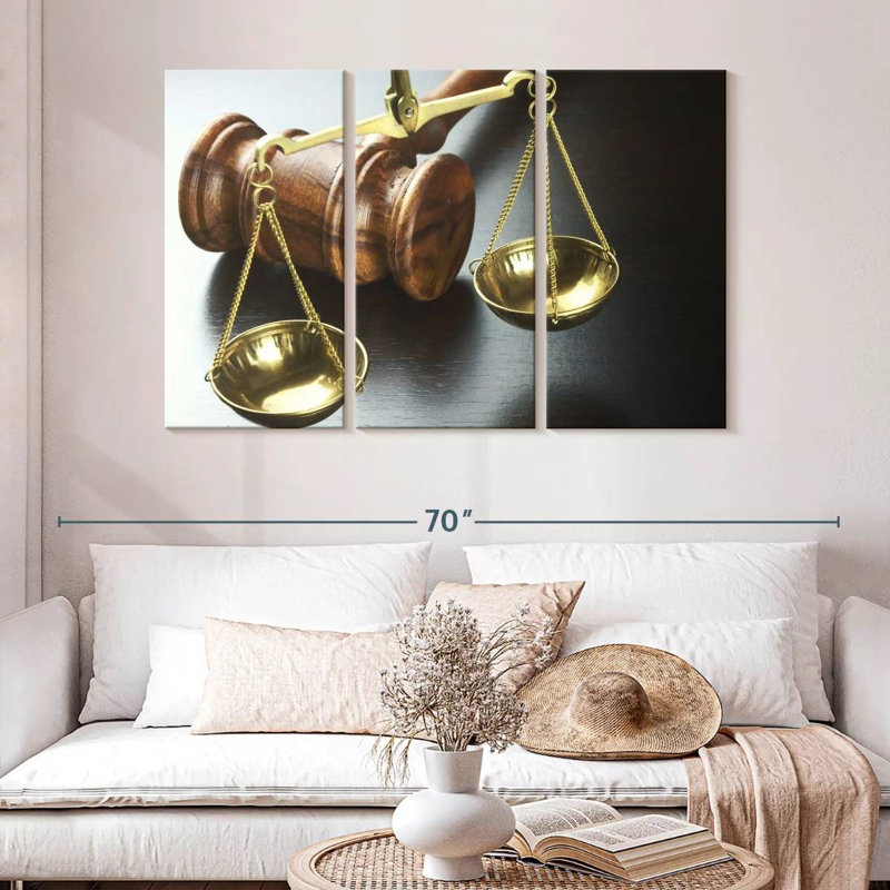 Equality Law, 32" H x 50" W