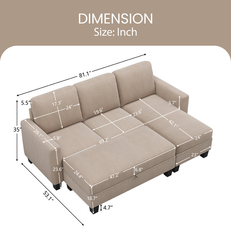 Canapé modulaire Galimberti