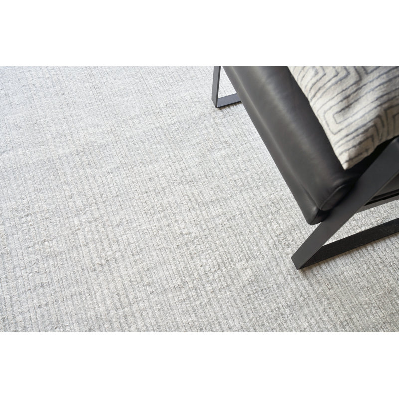 Rossini Striped Area Rug in Ivory, Rectangle 4' x 6'