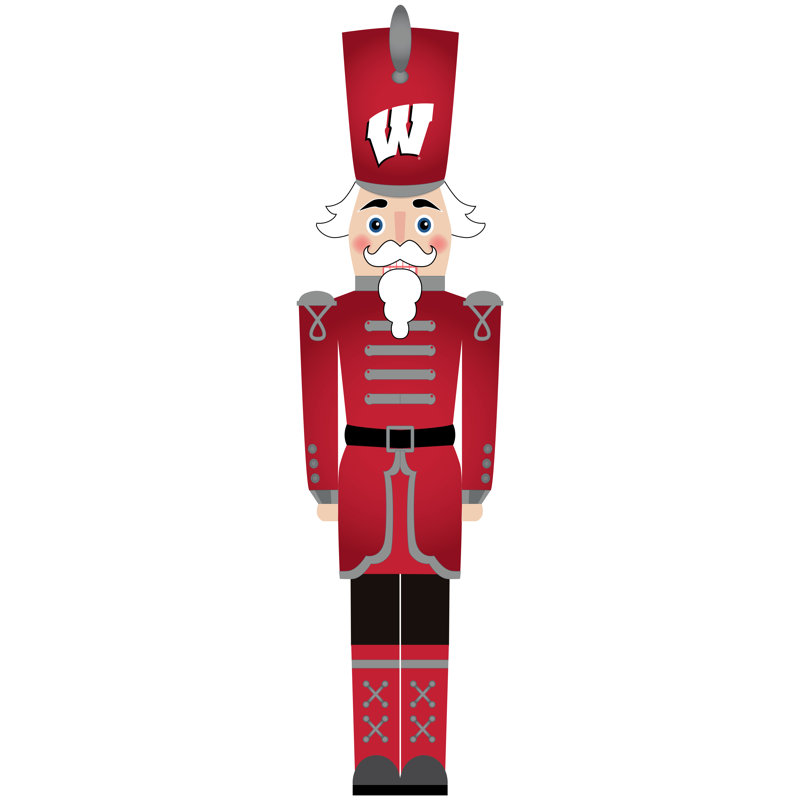 University Of Wisconsin 46" Nutcracker Leaner