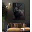 «Lucky Black Bunny» sur toile-88650133