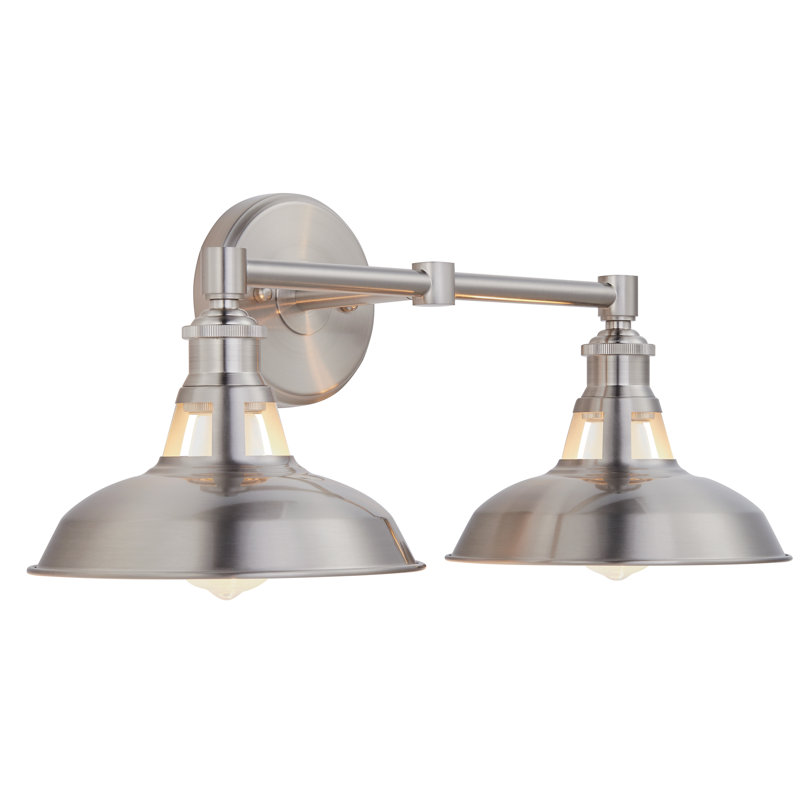 Sigala Armed Sconce, Brushed Nickel