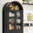 Arched 2 - Door Accent Cabinet With 2 Drawers-695943785