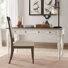 Colchester Writing Desk, Credenza, & Hutch Set w/ Touch Lighting