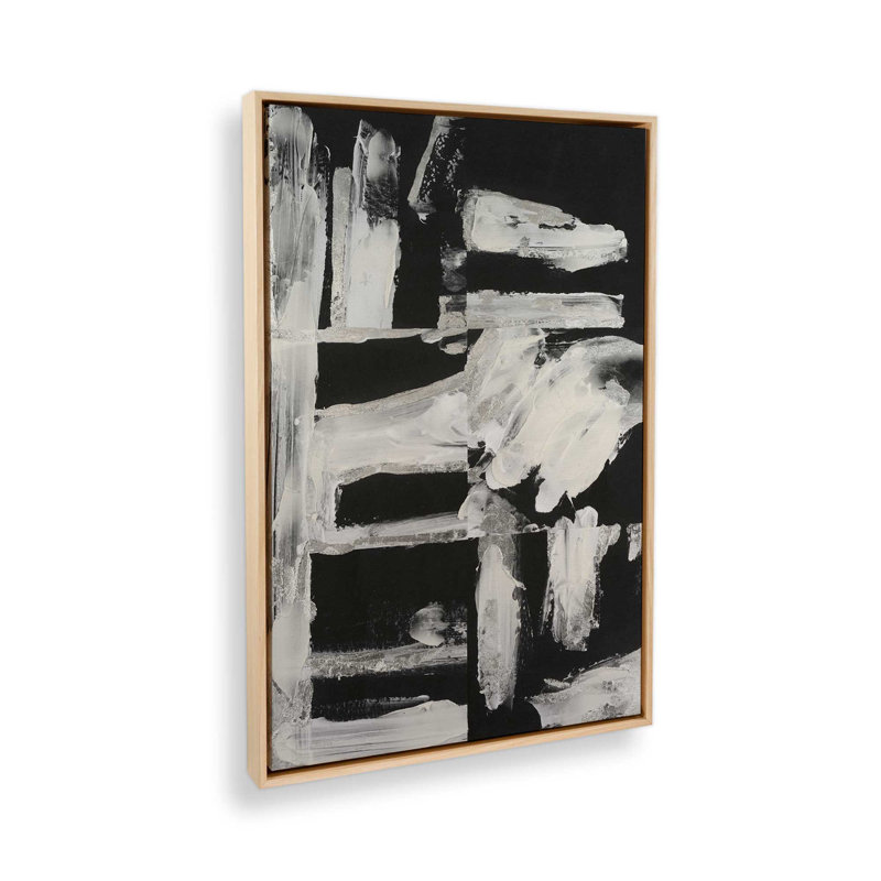 «Structural Dissonance I» par Melissa Wang, reproduction d'art sur toile, Tanné, H 12 po x l 8 po