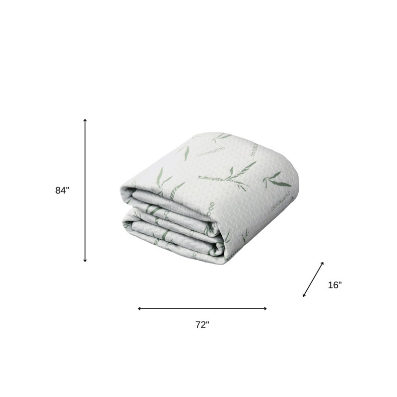 Housse de protection imperméable pour matelas en rayonne de bambou, Très grand californien