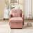 Multifunctional Lazy Person Sofa Recliner Can Be Stored Storage Backrest With Cell Phone Bracket Chenille Single Leisure Chair For Living Room Bedroom Small Household-225397365