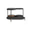 Table basse à quatre pieds avec rangement Amba