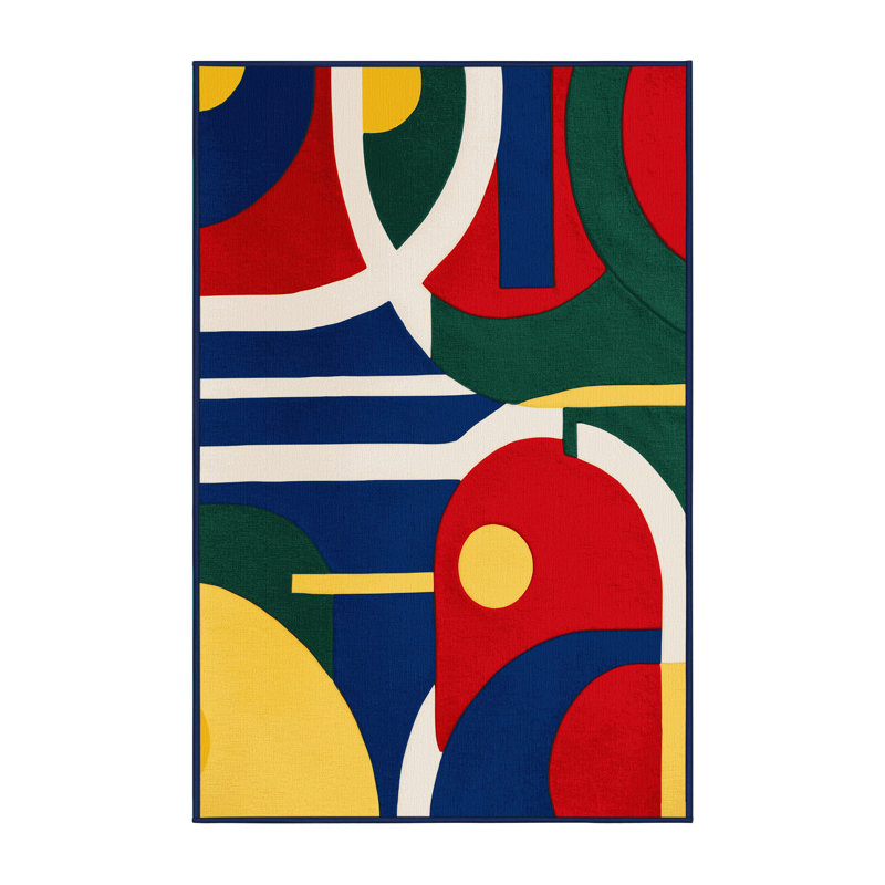 Cheerful Sway Rug, Rectangle 8' x 12'