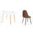 Hyozo 4 - Person Four Leg Dining Set-1712437327